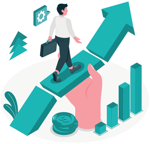 Grafik für Anlage-Strategie für Immobilien